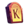 haunted jack k symbol icon