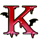 haunted walker k symbol icon