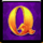 heart of romance q symbol icon