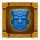 heart of tiki blue tiki symbol icon
