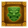 heart of tiki green tiki symbol icon