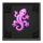 heart of tiki pink lizard symbol icon