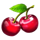 hearts and crowns cherries symbol icon