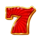 hearts and stars 7 symbol icon