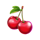 hearts desire cherry symbol icon