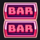hearts highway pink bar symbol icon