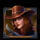 heist for the golden nuggets woman symbol icon
