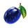 hell fruits plum symbol icon
