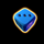 hell hot dice 100 blue dice symbol icon