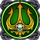 hell mania trident symbol icon