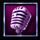 hellvis wild microphone symbol icon