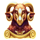 hercules son of zeus ram symbol icon