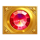 hero eagle gold 500 red gem symbol icon