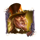 high noon duel yellow man symbol icon