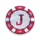 high roller bonanza j symbol icon