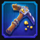 hit the gold pickaxe symbol icon