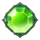 hocus pocus sorcery green gem symbol icon