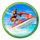 holland power gaming beach club jet symbol icon