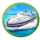 holland power gaming beach club speedboat symbol icon
