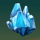 holly molly hole blue stone symbol icon