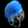 home of hockey helmet blue symbol icon