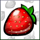 horn of plenty strawberry symbol icon