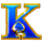 horus treasure wild king spade symbol icon