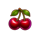 hot and spicy chili rush cherries symbol icon