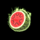 hot and win watermelon symbol icon