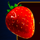 hot bar strawberry symbol icon