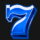 hot bonus joker blue7 symbol icon
