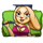 hot bull bunny whip symbol icon