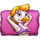 hot bull duck bikini symbol icon