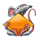hot bull mouse diamond symbol icon