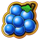 hot chilli bells 100 blue grapes symbol icon