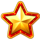 hot chilli bells 100 gold star symbol icon