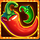 hot chilli party pepper symbol icon