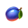hot christmas slot blue plum symbol icon