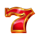 hot christmas slot lucky seven symbol icon