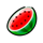 hot coins and fruits 243 melon symbol icon
