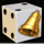 hot diamonds 20 dice bell symbol icon