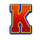 hot dunk k symbol icon