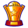 hot dunk trophy symbol icon
