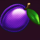 hot fortune wheel 80 plum symbol icon