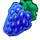 hot fruits 100 extra chillis grape symbol icon