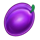 hot fruits 100 extra chillis plum symbol icon