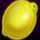hot fruits 100 lemon symbol icon