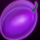 hot fruits 100 plum symbol icon