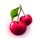 hot fruits 20 cherry symbol icon