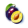 hot fruits 20 plum symbol icon
